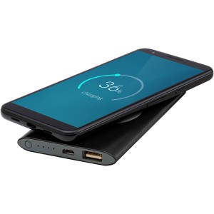 Juice 4000 mAh vezetk nlkli powerbank, fekete (powerbank)