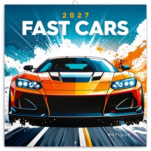 Lemeznapt�r Fast Cars 2027, 30 � 30 cm