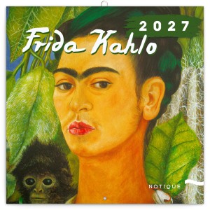 Lemeznapt�r Frida Kahlo 2027, 30 � 30 cm