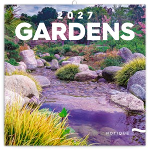 Lemeznapt�r Gardens 2027, 30 � 30 cm