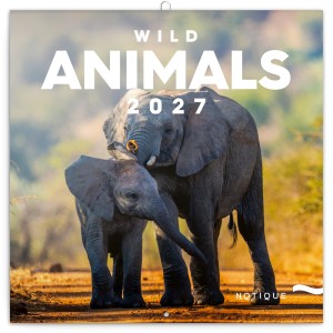 Lemeznapt�r Wild Animals 2027, 30 � 30 cm