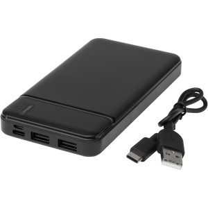 Loop 10 000 mAh jramanyag powerbank, fekete (powerbank)