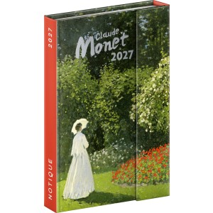 M�gnessel z�r�d� agenda Claude Monet 2027, 11 � 16 cm