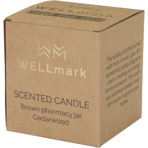 Wellmark Let's Get Cozy cdrus illatgyertya, 650 g, barna (gyertya)